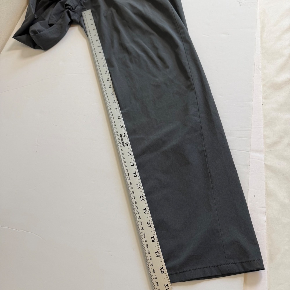 Vuori Mens 38 Gray Stretch Performance Travel Golf Pants Business Casual - Picture 8 of 9